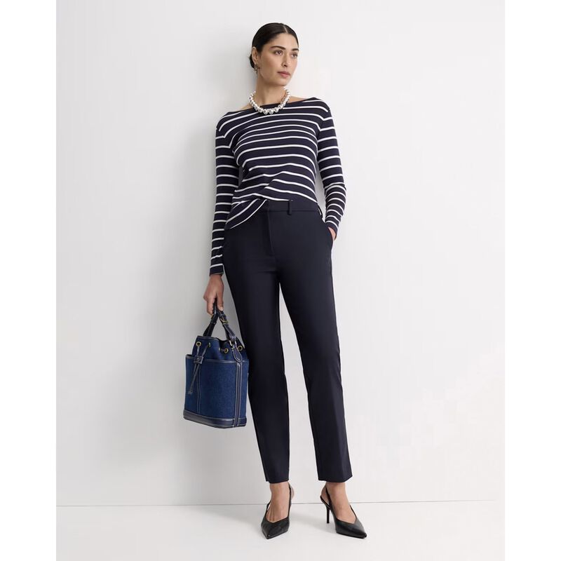 Sportscraft Heidi LS Stripe Rib Tee image number 3